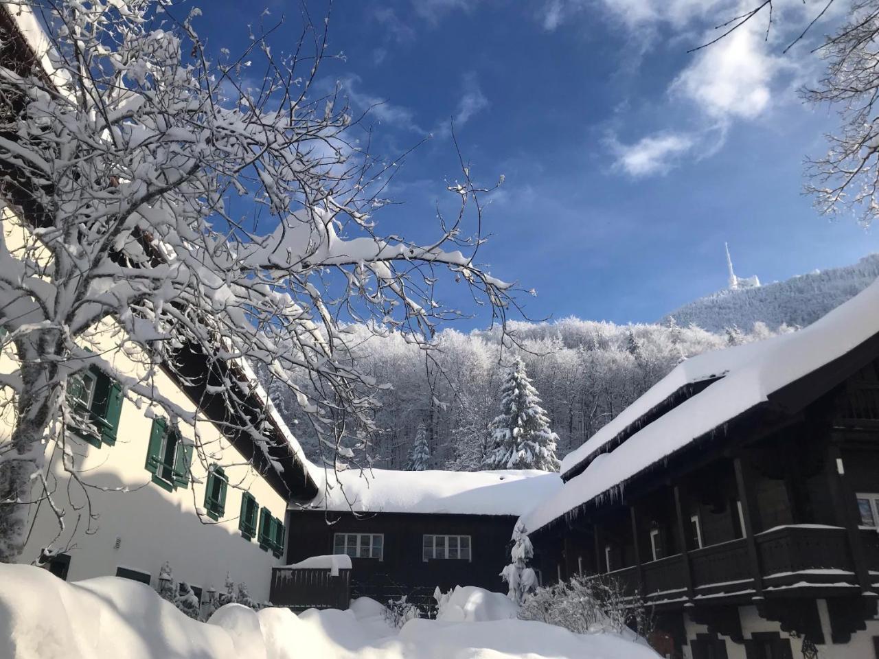 Romantikhotel Die Gersberg Alm Solnohrad Exteriér fotografie